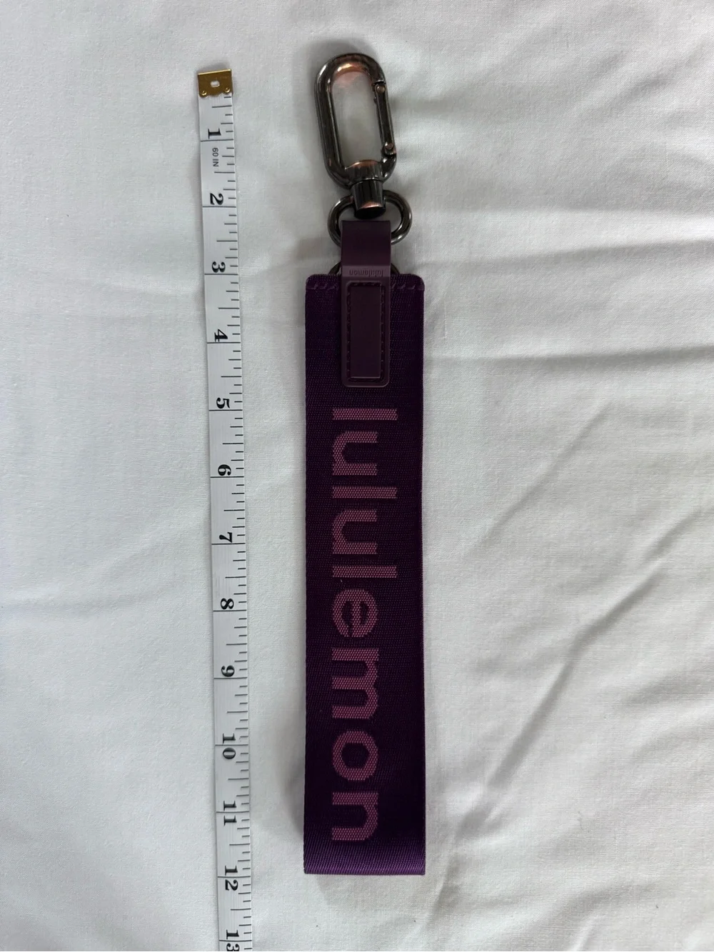 Lululemon Never Lost Keychain, Goodnight Plum / Pink Haze